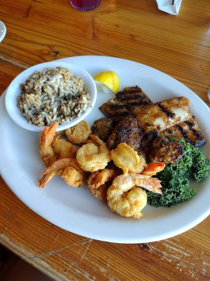 Grilled Seafood Platter for Two