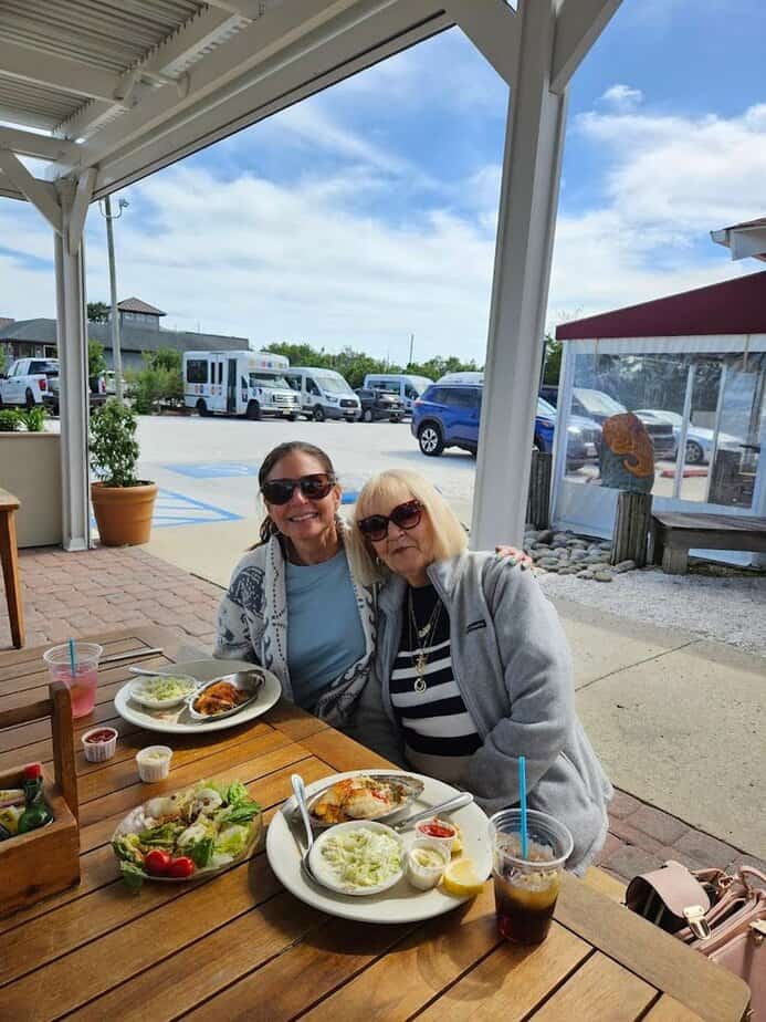 Outdoor seating and shore-town atmosphere make this place easy to love