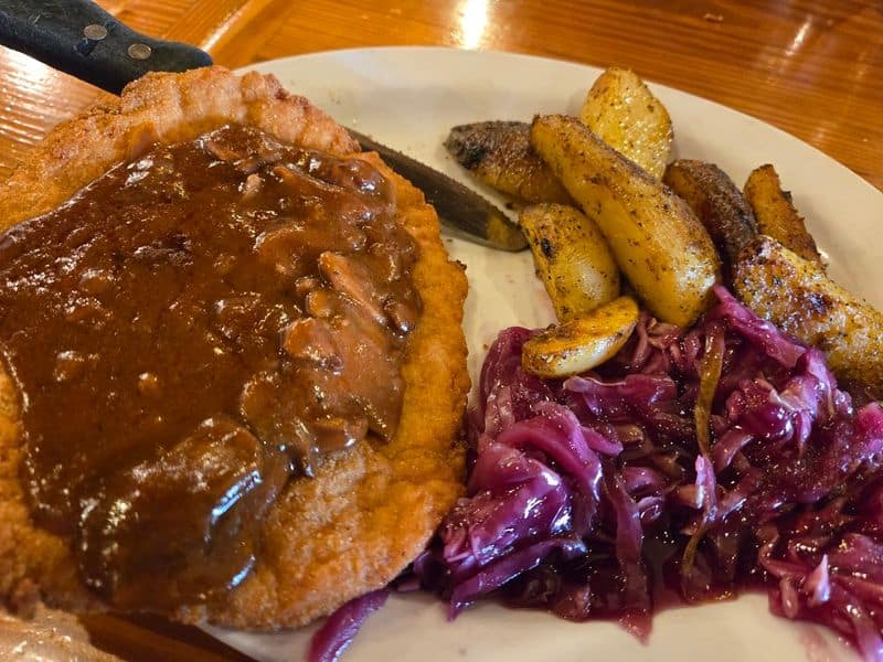 Locals Say This Texas Cafe Serves the Best German Food They’ve Ever Had Texas Schnitzel With Jalapeno Cream