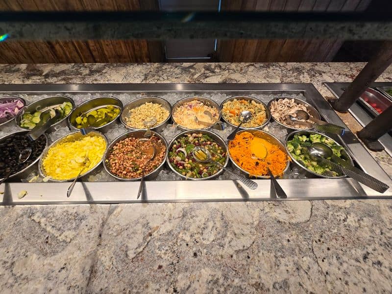 The Salad Bar and That Giant Cheddar