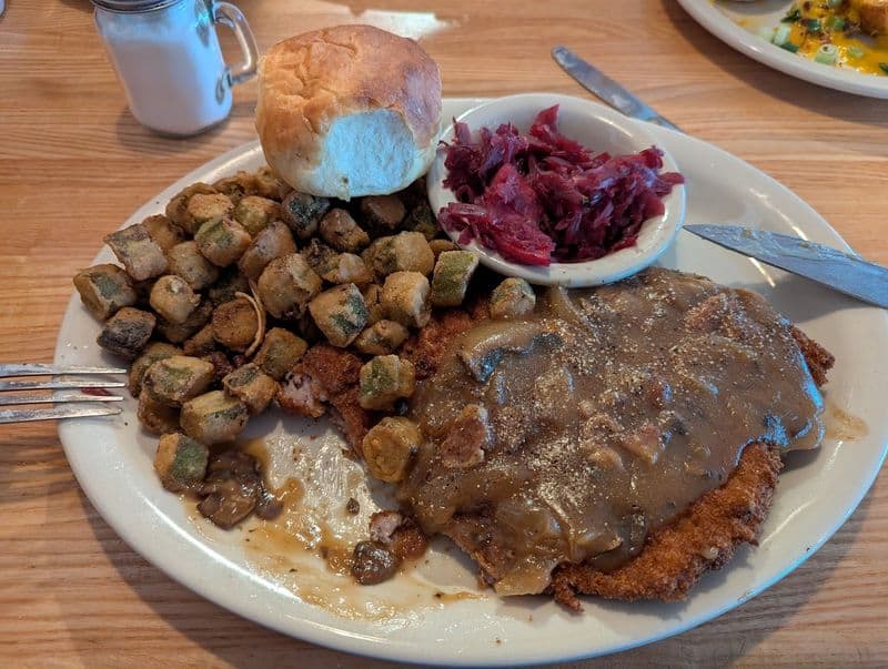 German Roots: Schnitzel and Red Cabbage
