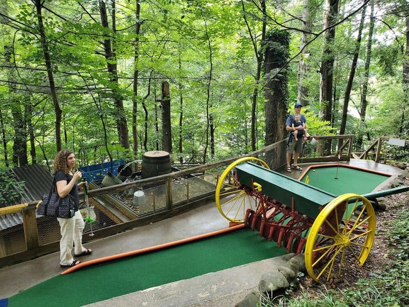 This Unusual Mini Golf Course in Tennessee Starts With a Ride 300 Feet Up 8 Why This Unusual Gatlinburg Attraction Is Fun for All Ages
