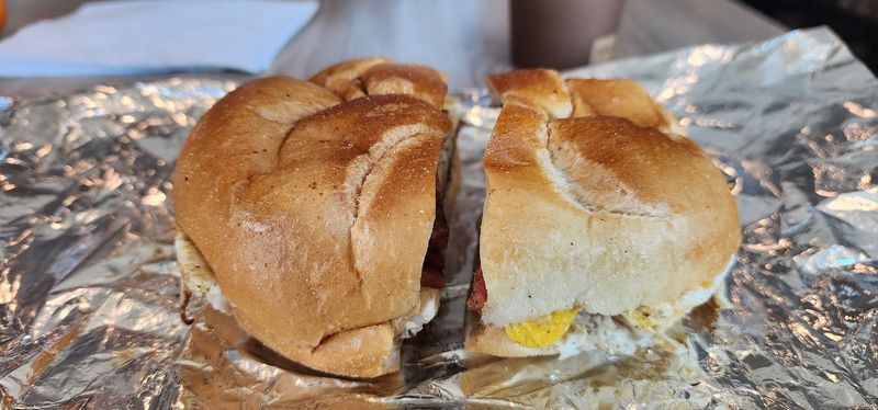 The crispy pork roll gooey egg and melty cheese combo that wins people over