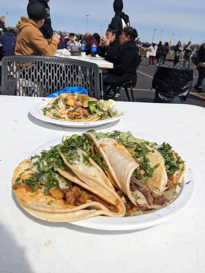 Come hungry because the food vendors are part of the fun