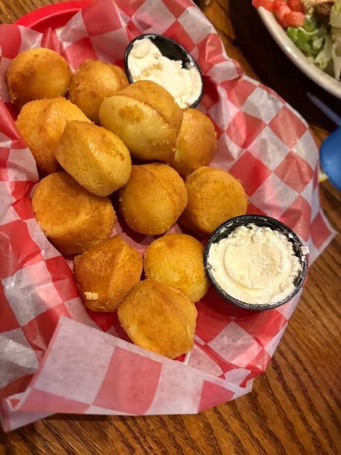 People Travel From All Over Ohio To Eat At This Iconic Barbecue Restaurant Sides And Those Mini Cornbread Muffins