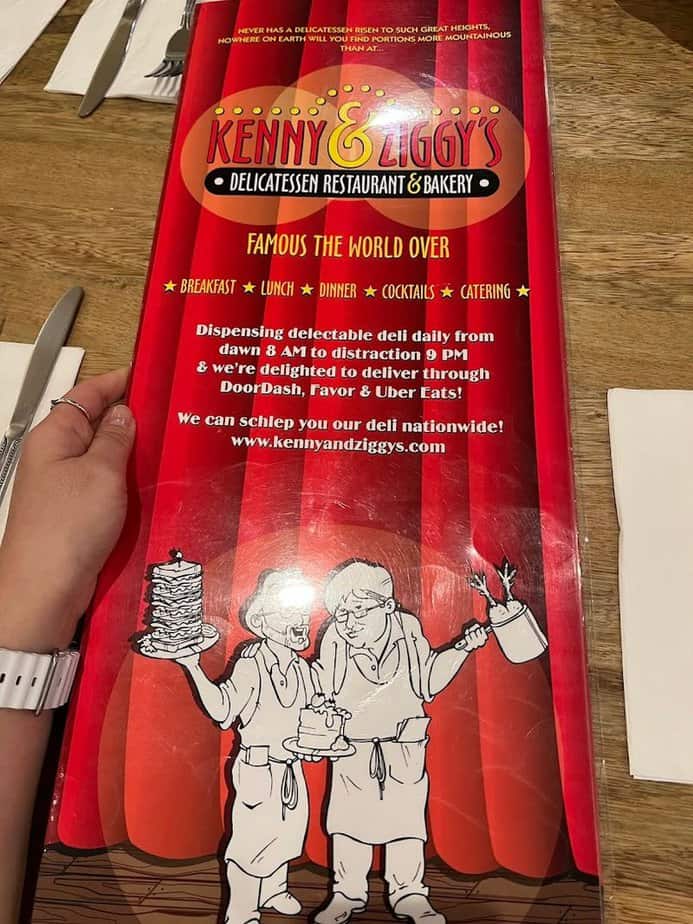 Navigating the Giant Menu