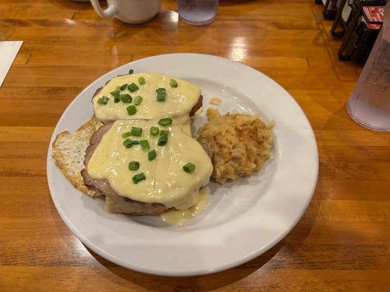 Brisket Benedict As Savory Wingman