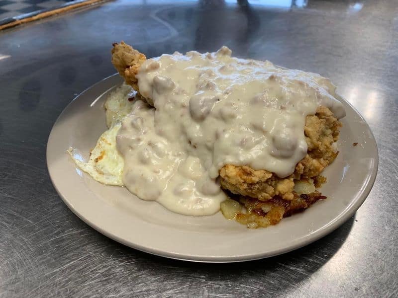 The Best Home Fries In Ohio Are Served Inside This Unassuming Diner Chicken Fried Steak Favorite