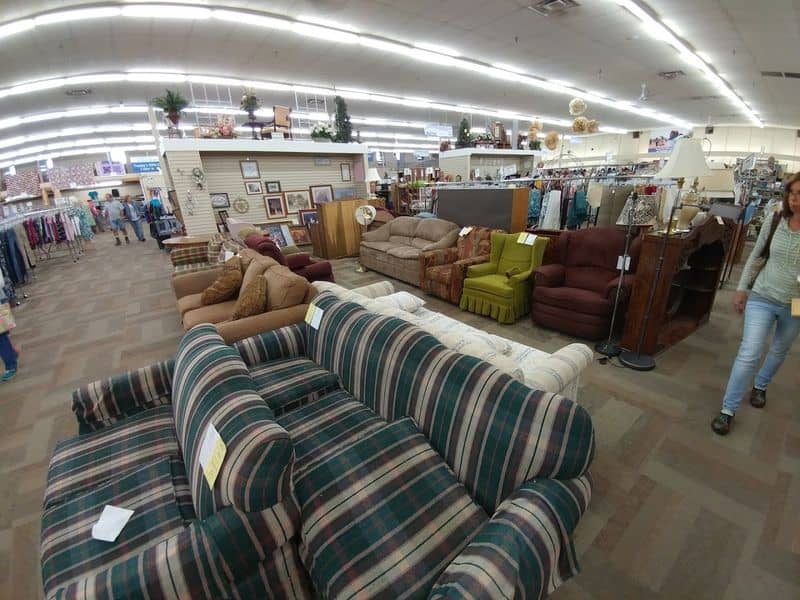 The Enormous Thrift Shop In Ohio Where You Can Lose Yourself For Hours Furniture Finds From Statement Pieces To Everyday Basics