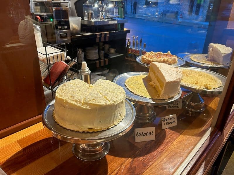 Sweet Finish: Housemade Cakes And Coffee