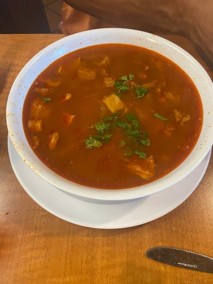 Shrimp Soup with Rice