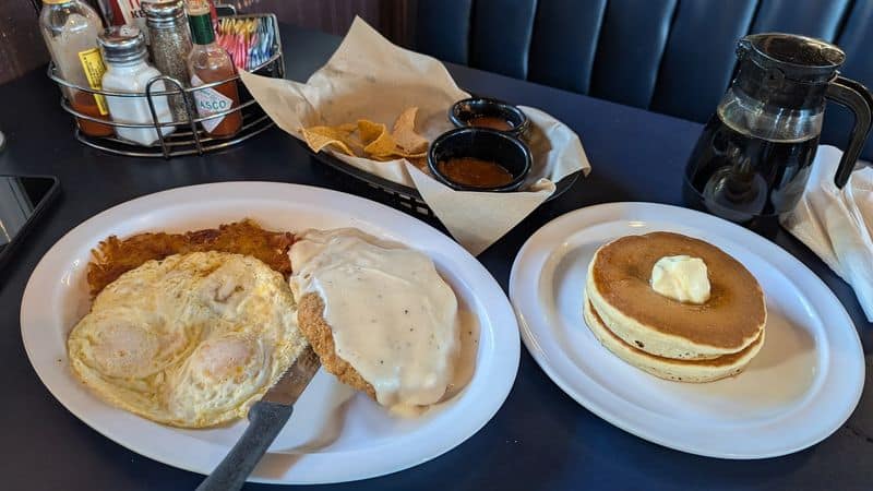 Chicken Fried Steak Breakfast