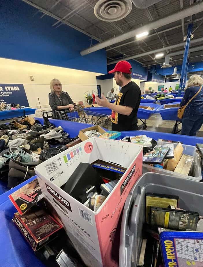 The Huge Thrift Store In Ohio That Turns $30 Into Bags Of Bargains Mastering Pay By The Pound Pricing