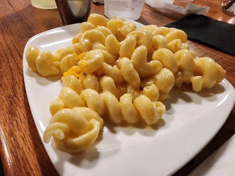 The bubbling mac and cheese that makes the drive feel worth it