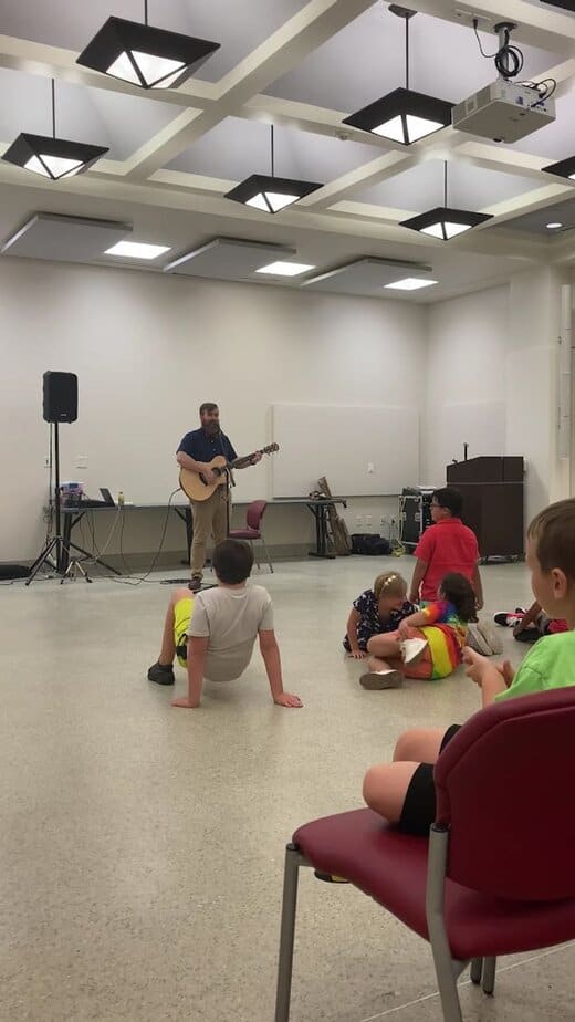 Programs, Events, and A Friendly Blue Tongued Skink