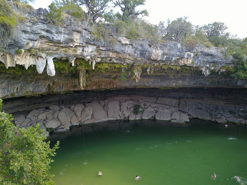These 10 Texas Spots Look Unreal — And They’re Completely Free to Visit Hamilton Pool Preserve