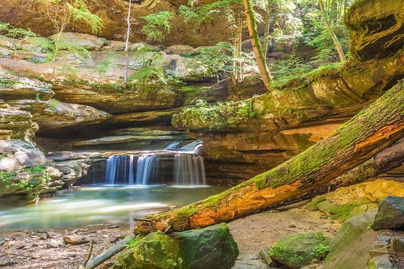 These Beautiful Ohio Spring Destinations Feel Extra Special In 2026 Hocking Hills State Park, Logan, Ohio