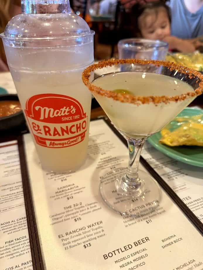 Knockout Martini And Margarita Pairings