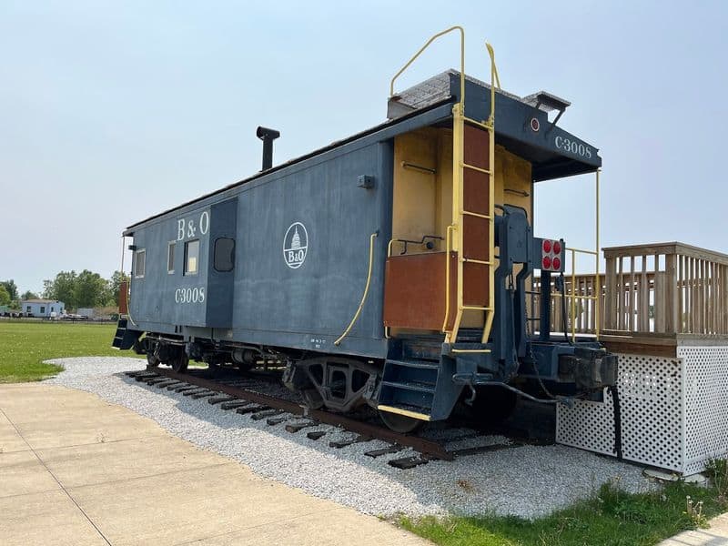 This 5-Acre Rail Park In Ohio Is A Must-See For Train Enthusiasts The B&O Caboose Photo Stop
