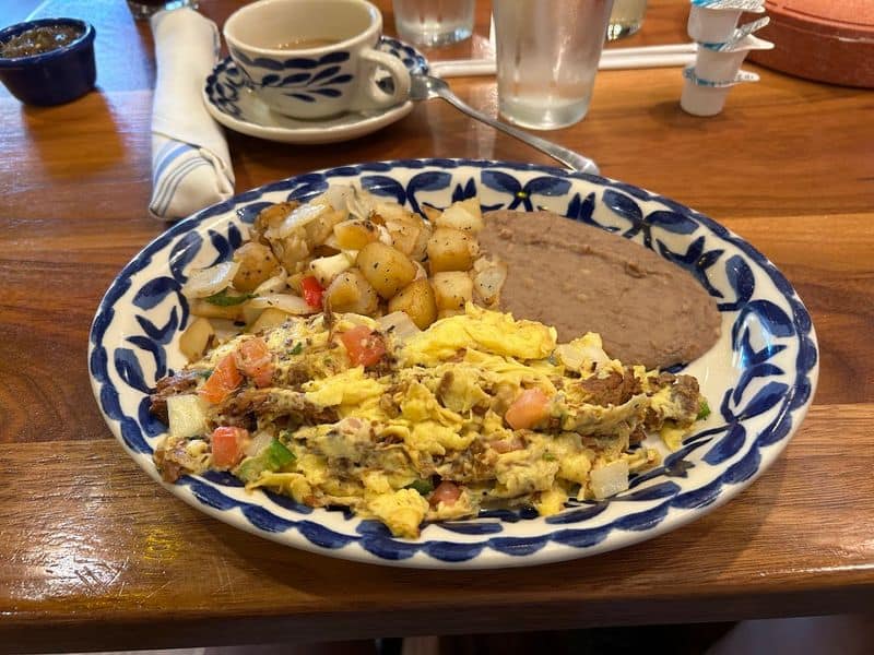 Chilaquiles and Omelette Bar