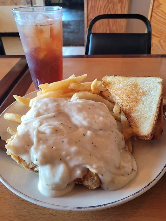 Chicken Fried Steak, Gravy and All
