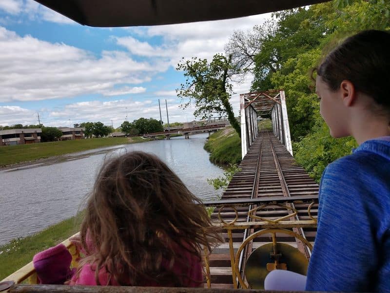 The Route Along the Trinity River