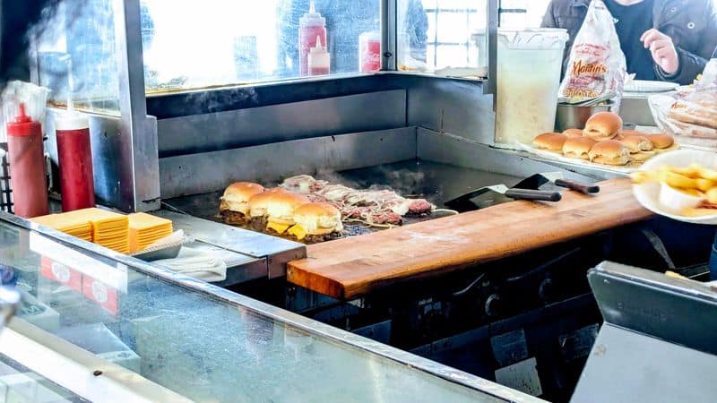 Watching the Grill at Work Is Part of the White Manna Experience