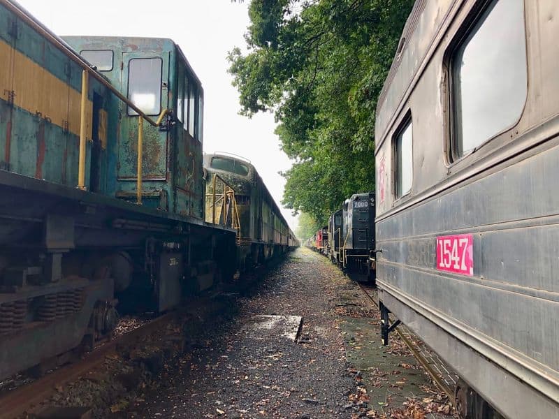 The New Jersey Train Yard That Feels Frozen in Another Era