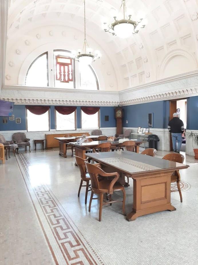 This Dreamy Library In Ohio Will Make You Feel As If You’re In A Storybook Marble Floors, Vaulted Ceilings, Timeless Details