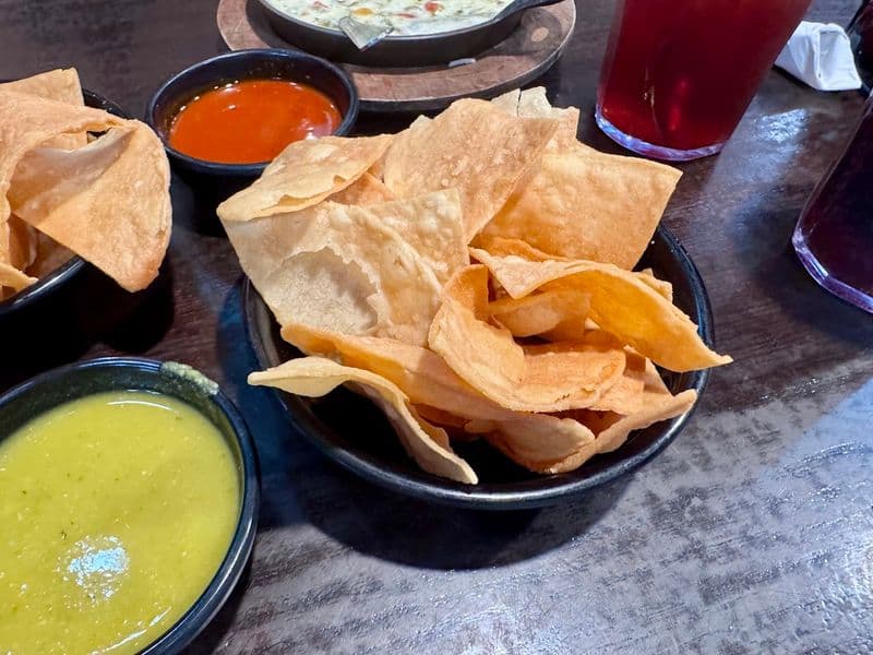 Salsa Trio and Fresh Chips Ritual