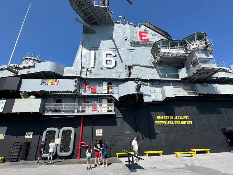 This Giant Aircraft Carrier in Texas Is Hiding Something Incredible Inside Combat Information Center Experience