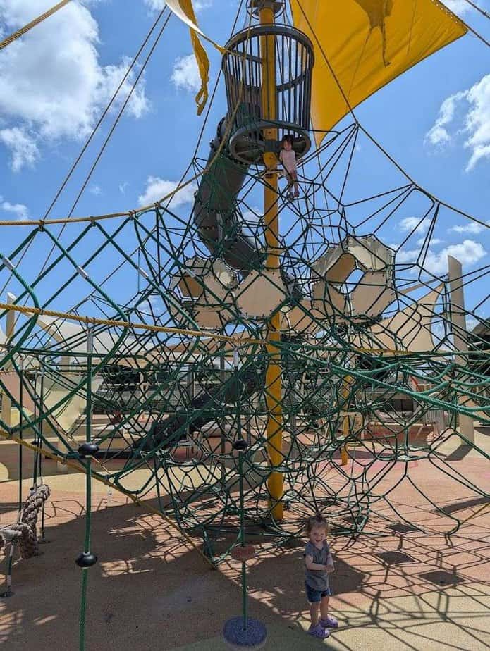 Epic Rope Climbs and Nets