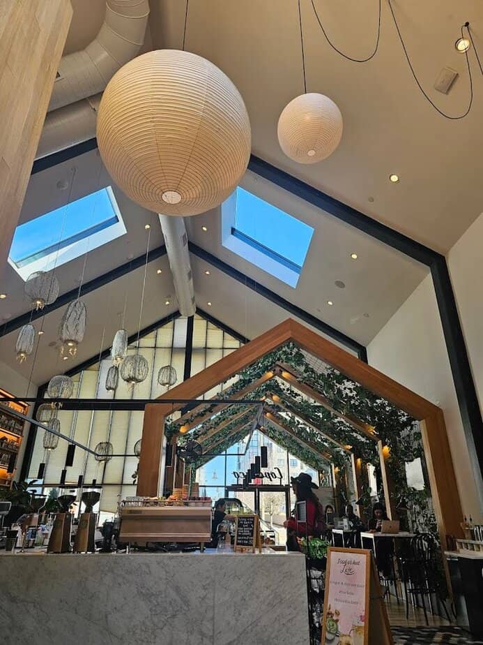 The indoor treehouse that turns an ordinary coffee run into an experience