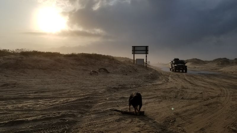 Sunrise On Empty Sands