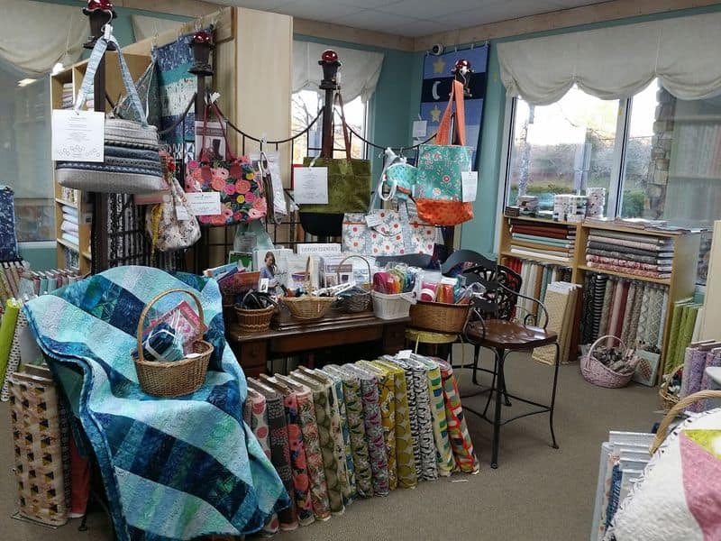 A quilt shop in Pennington that feels bigger with every room
