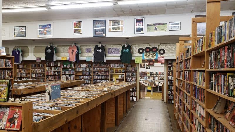 This Massive 3-Story Texas Bookstore Is Every Book Lover’s Fantasy Vinyl, CDs, and 45s Galore