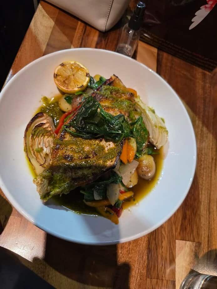 Red Snapper Etouffee and Seafood Highlights