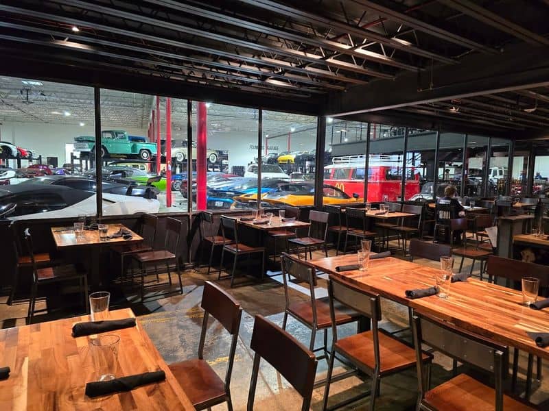 The Vibe: Dining Among Dream Cars