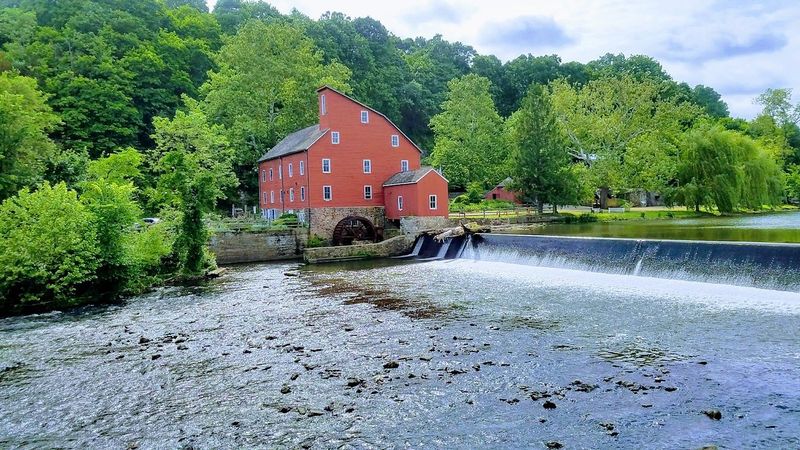 This New Jersey Café Serves Coffee With One of the Best Riverfront Views in the State How the Red Mill Makes the Whole Experience Even More Memorable