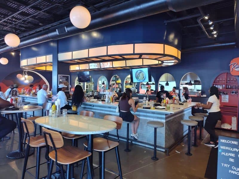 Atmosphere, Service, and Seating