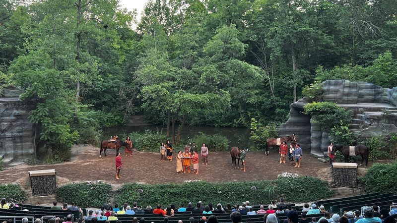 This Outdoor Theater In Ohio Brings History To Life Under The Stars Behind The Scenes: Backstage Tour