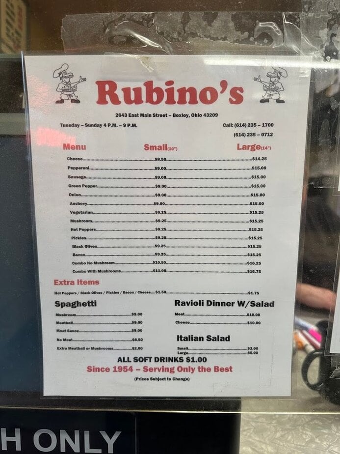 This Pizza Parlor In Ohio Is What Locals Say Is The Best In Town Prices And Value