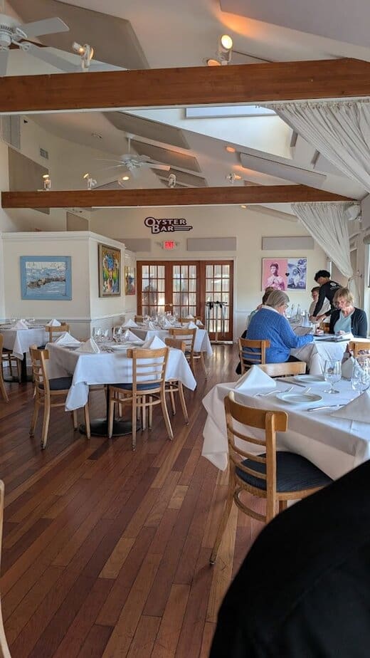 This Quiet New Jersey Restaurant Is Famous For Its Incredible New York Strip Every Detail Feels Designed for a Relaxed Night Out by the Bay