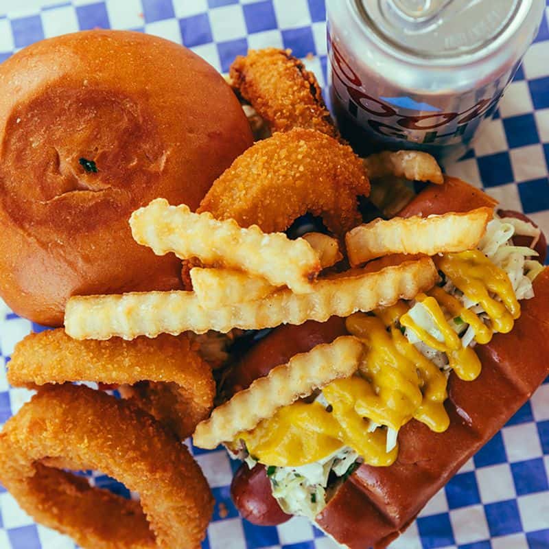Breakfast Burger By The Dock
