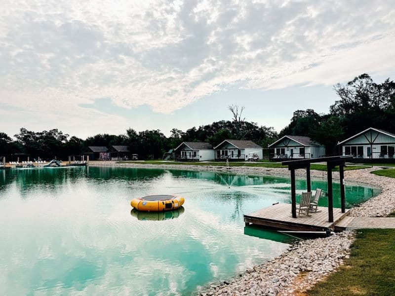 This Texas Ranch Stay Has A Private Beach, Baby Animals & Treehouses Weddings, Retreats, and Group Escapes