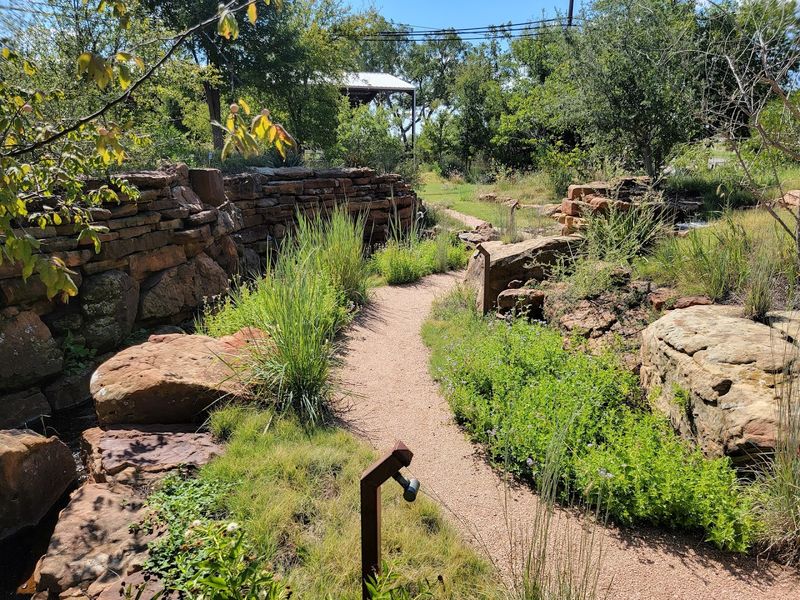 Legacy Plaza and the Texas Botanical Gardens