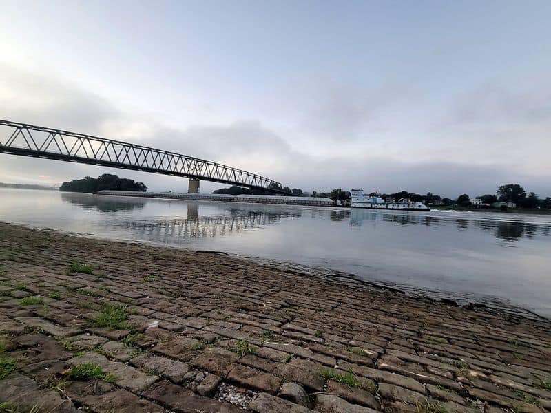 Marietta River Trail and Harmar Railroad Bridge