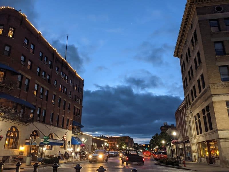Front Street Shops and Cafes