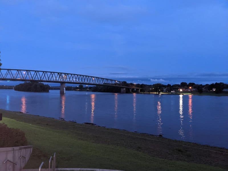 Muskingum Park and Putnam Street Bridge Views