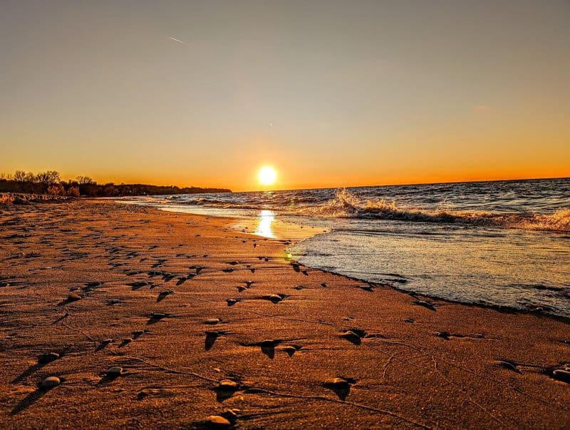 Perfect Sunset And Off-Season Magic